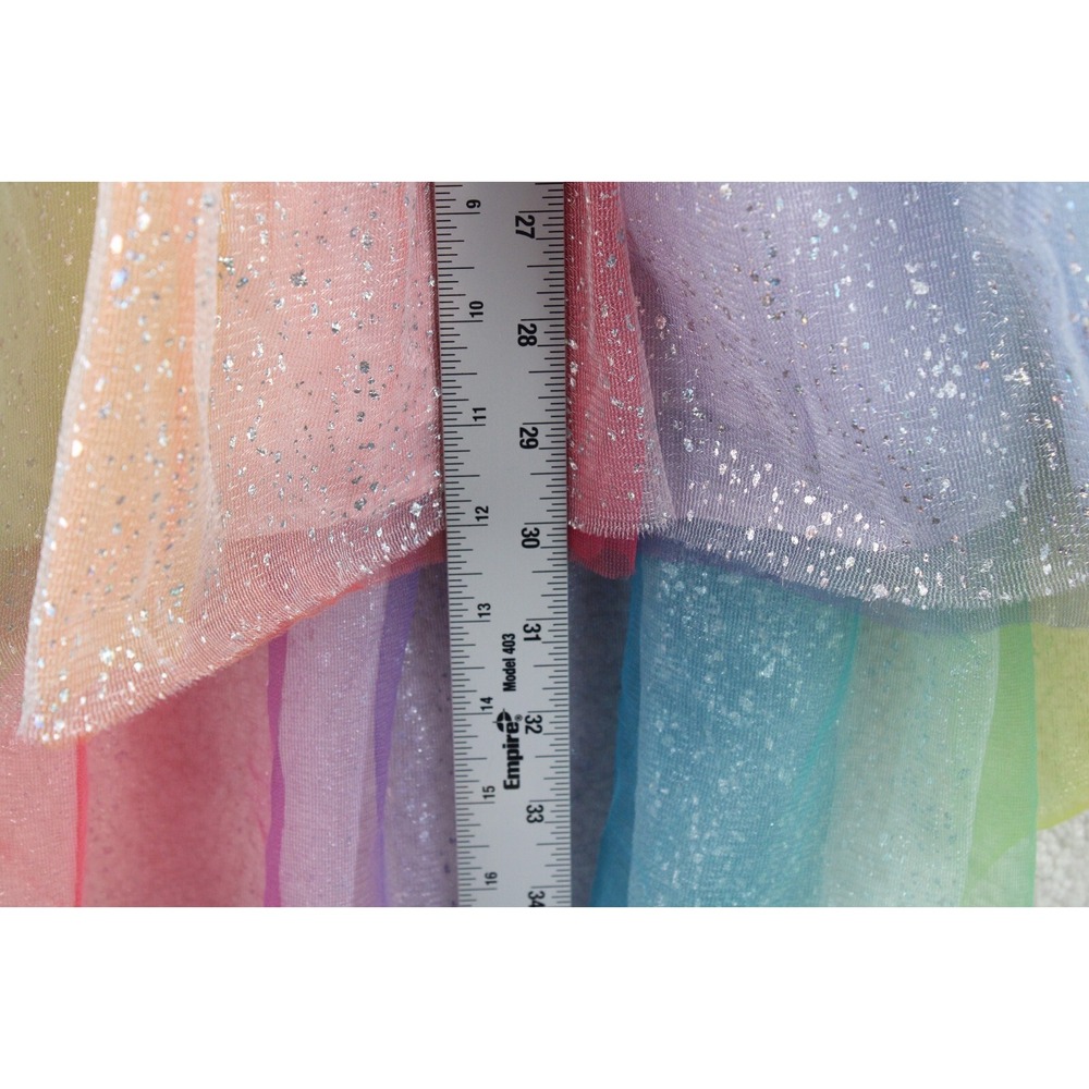 Hyde and EEK! Boutique Kids Rainbow Unicorn Dress with Wings Costume Large L - Picture 13 of 16